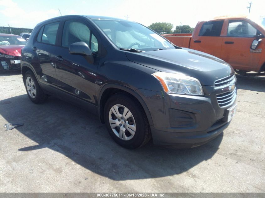 2016 CHEVROLET TRAX LS - 3GNCJKSB4GL120053