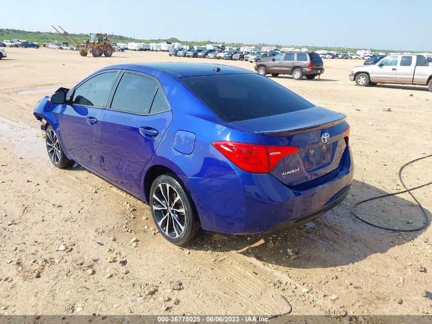 2017 TOYOTA COROLLA L/LE/XLE/SE - 5YFBURHE8HP625040