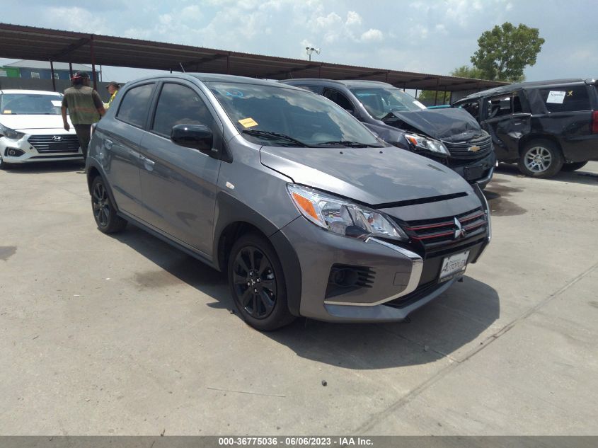 2023 MITSUBISHI MIRAGE BLACK EDITION/SE - ML32AWHJ6PH003442