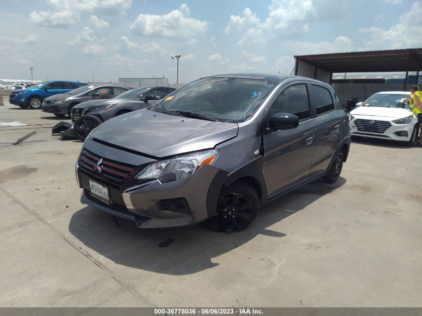 2023 MITSUBISHI MIRAGE BLACK EDITION/SE - ML32AWHJ6PH003442