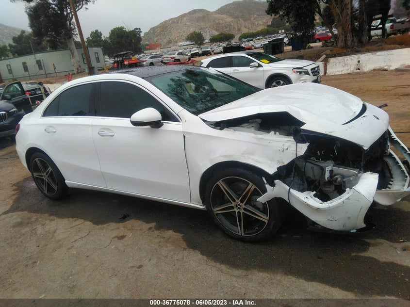 VIN W1K3G4EB6MJ304224 2021 MERCEDES-BENZ A-CLASS A 220