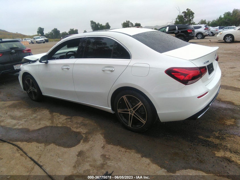 VIN W1K3G4EB6MJ304224 2021 MERCEDES-BENZ A-CLASS A 220