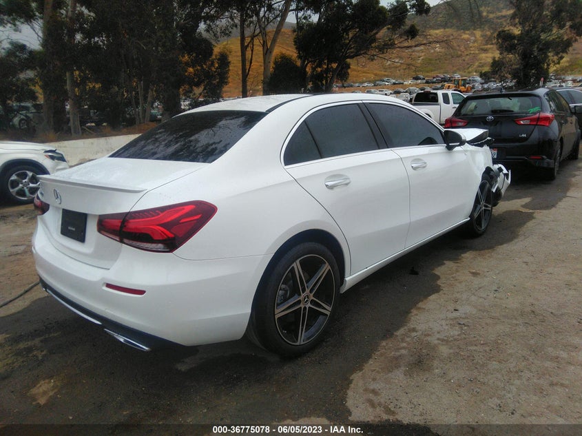 VIN W1K3G4EB6MJ304224 2021 MERCEDES-BENZ A-CLASS A 220