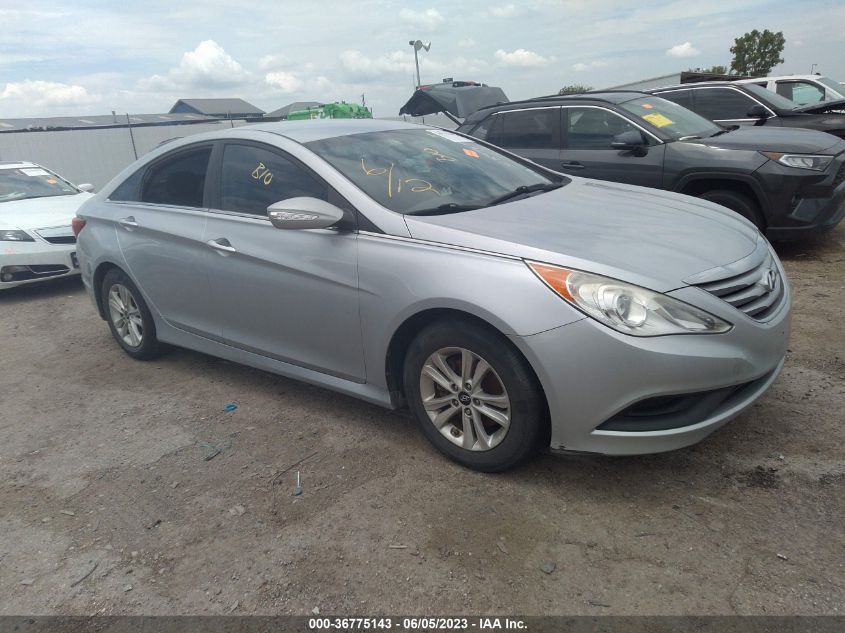 2014 HYUNDAI SONATA GLS - 5NPEB4AC4EH913712