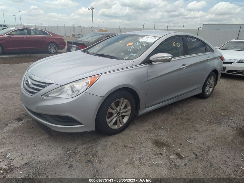 2014 HYUNDAI SONATA GLS - 5NPEB4AC4EH913712