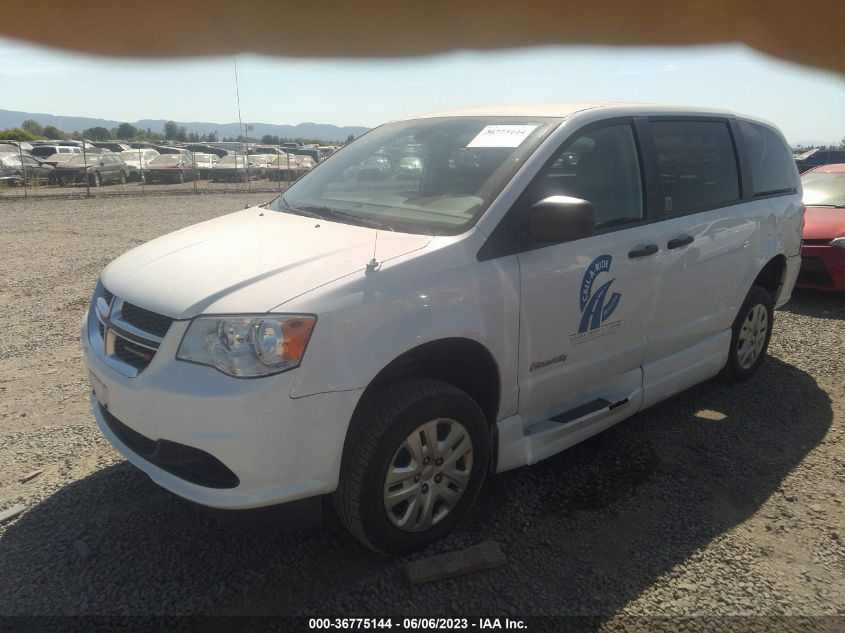 2019 DODGE GRAND CARAVAN SE - 2C7WDGBG0KR787447