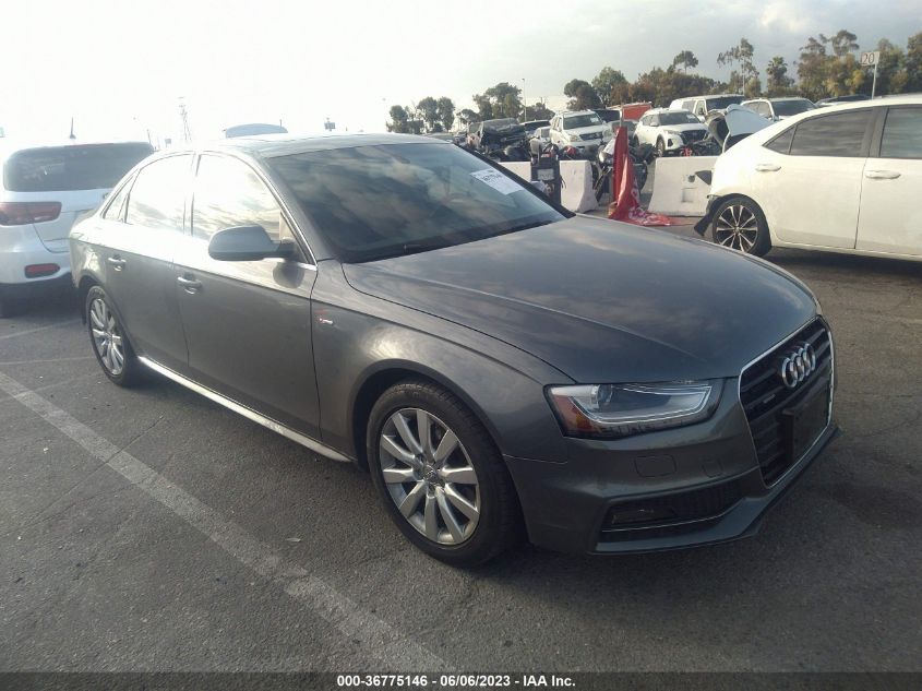 2015 AUDI A4 PREMIUM - WAUBFAFL5FN046219