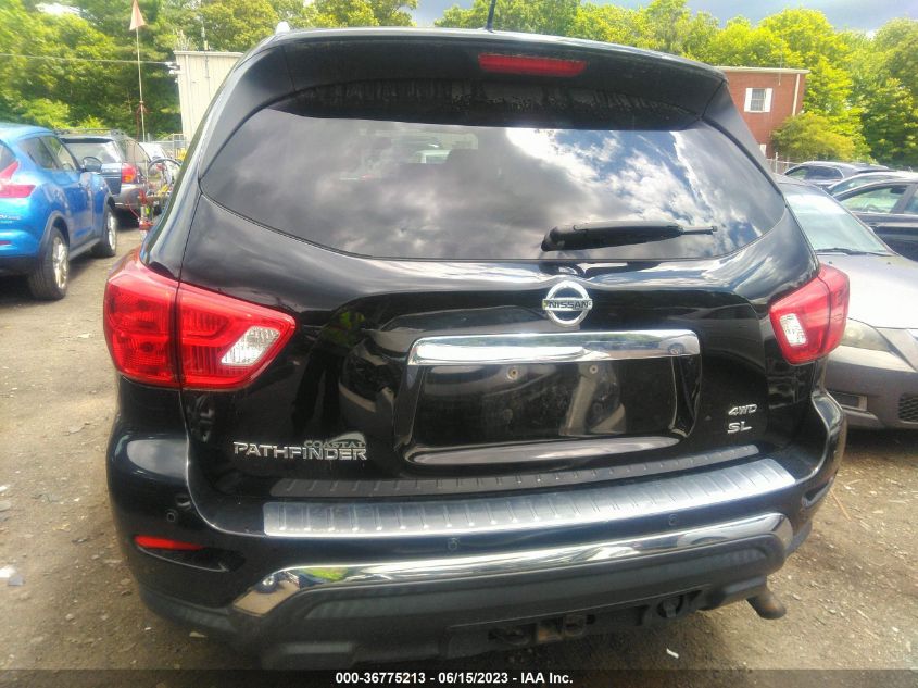 2017 NISSAN PATHFINDER SL - 5N1DR2MM9HC622540
