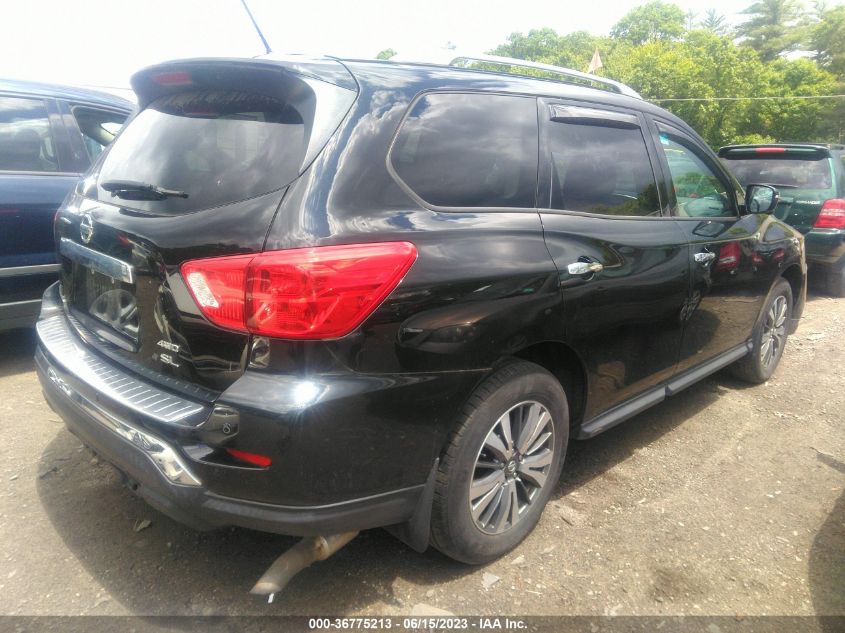 2017 NISSAN PATHFINDER SL - 5N1DR2MM9HC622540