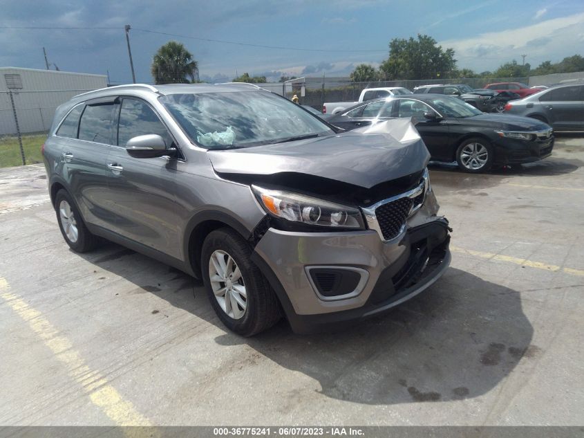 2016 KIA SORENTO LX - 5XYPG4A53GG009811