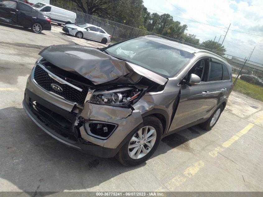 2016 KIA SORENTO LX - 5XYPG4A53GG009811