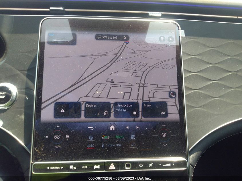 2023 MERCEDES-BENZ EQS EQS 450+ W1KCG2DB2PA031874