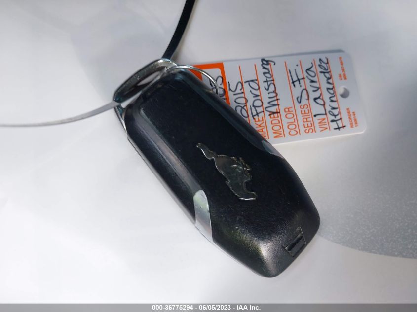 2015 FORD MUSTANG ECOBOOST - 1FA6P8TH0F5375748