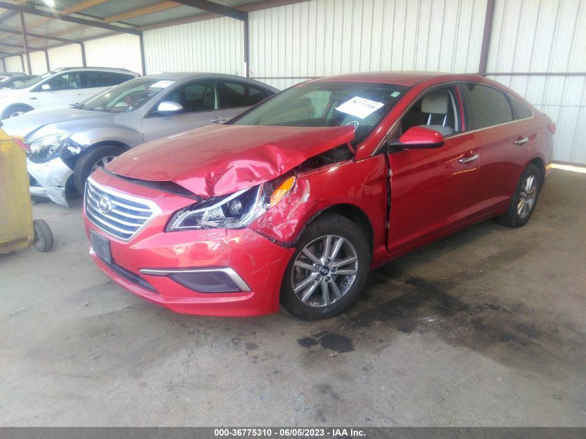 2017 HYUNDAI SONATA SE - 5NPE24AF0HH580620