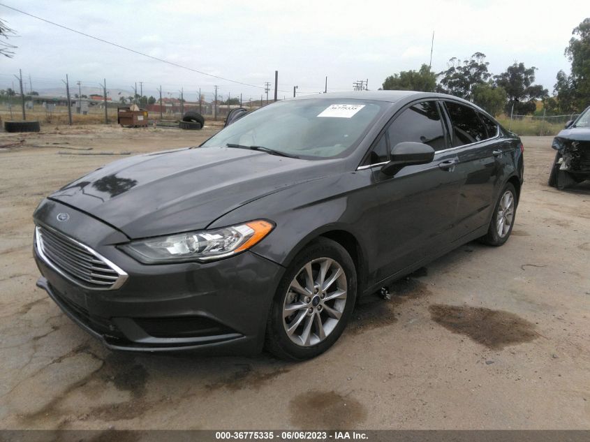 2017 FORD FUSION SE - 3FA6P0H78HR163780