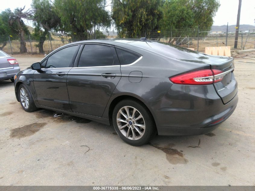 2017 FORD FUSION SE - 3FA6P0H78HR163780