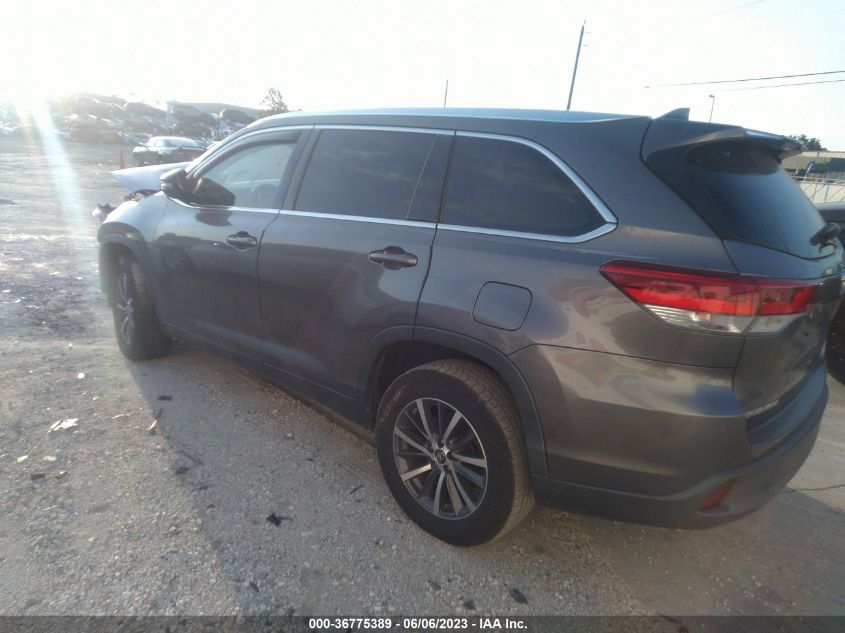 2017 TOYOTA HIGHLANDER XLE/SE - 5TDKZRFH9HS523557