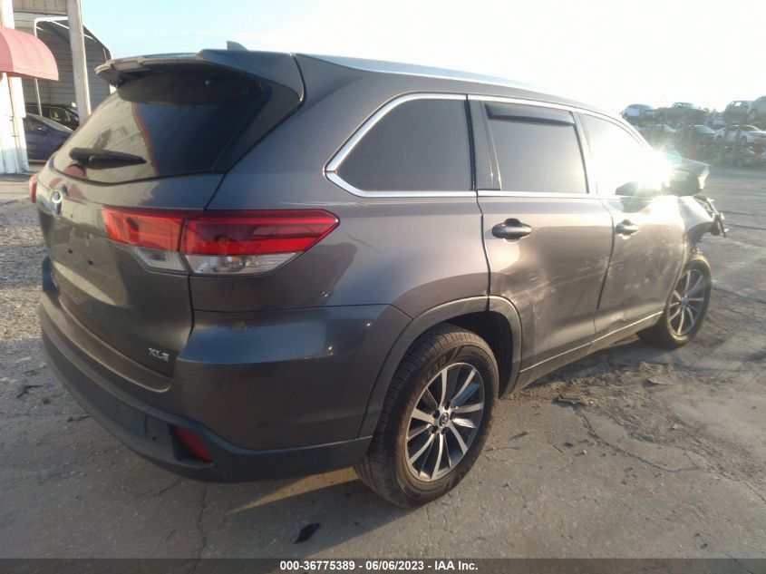 2017 TOYOTA HIGHLANDER XLE/SE - 5TDKZRFH9HS523557
