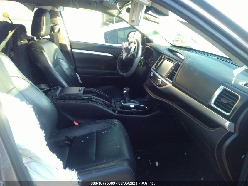 2017 TOYOTA HIGHLANDER XLE/SE - 5TDKZRFH9HS523557