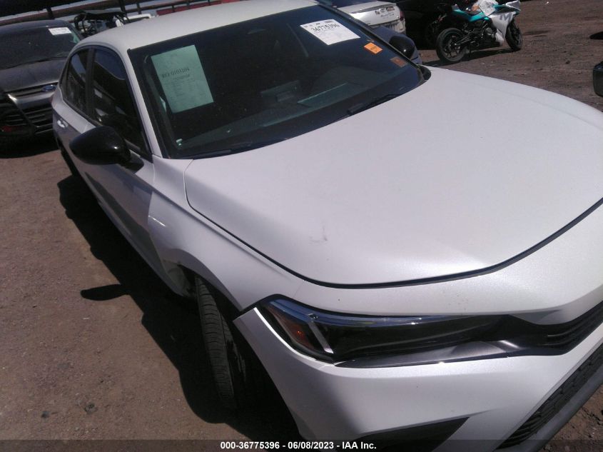2023 HONDA CIVIC SEDAN SPORT - 2HGFE2F56PH526702