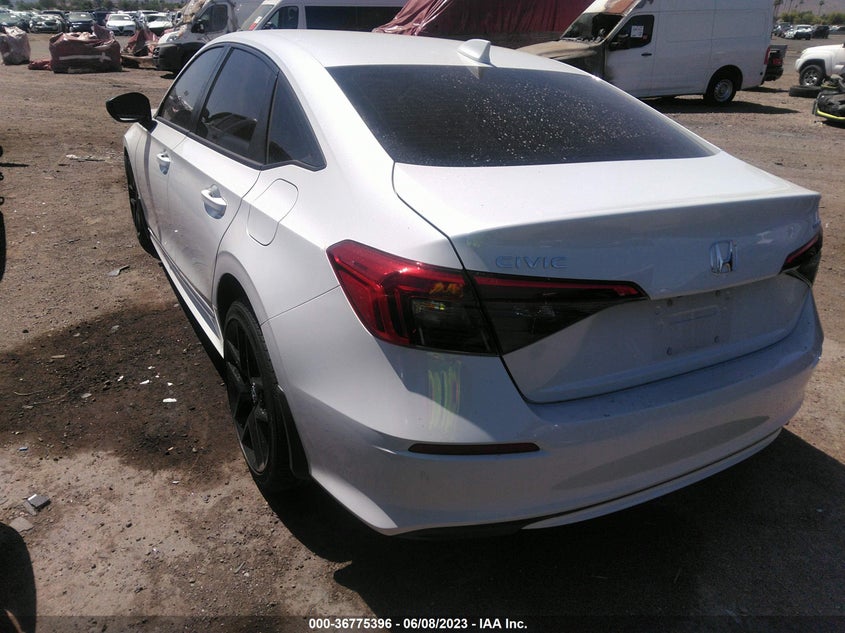 VIN 2HGFE2F56PH526702 2023 HONDA CIVIC SEDAN SPORT