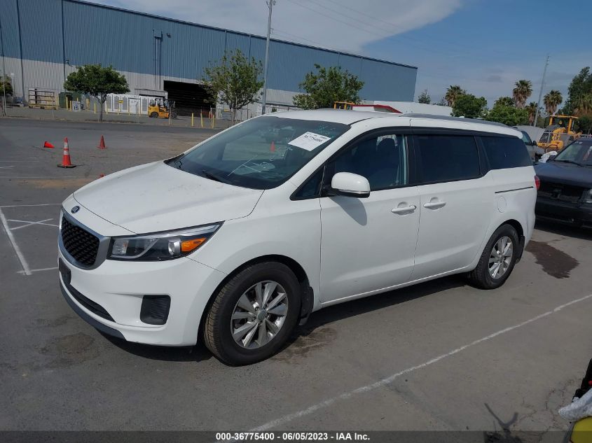 2016 KIA SEDONA LX - KNDMB5C13G6092905