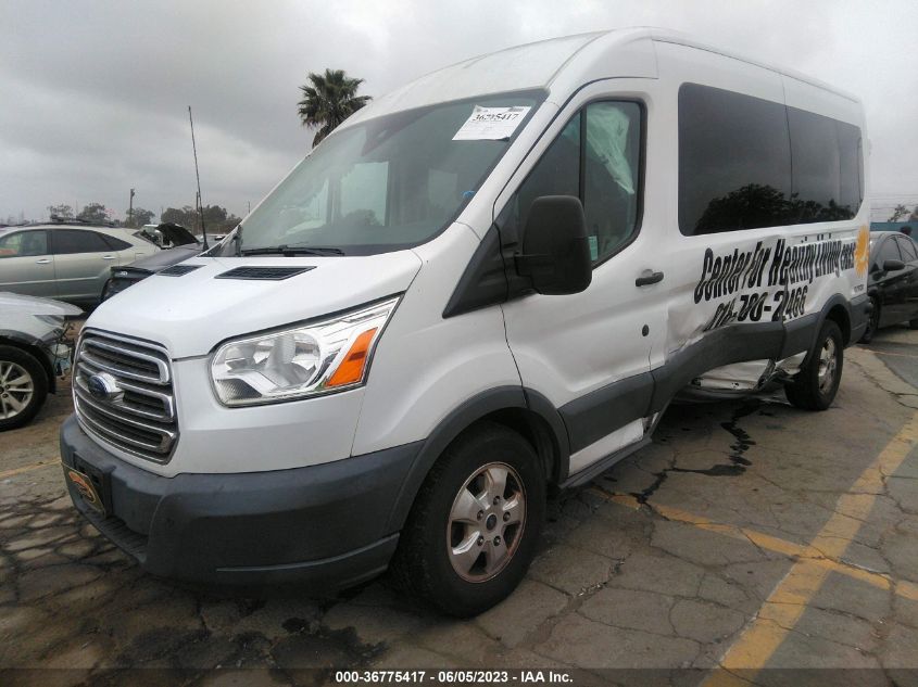 2017 FORD TRANSIT WAGON XL/XLT - 1FBAX2CM5HKA84363