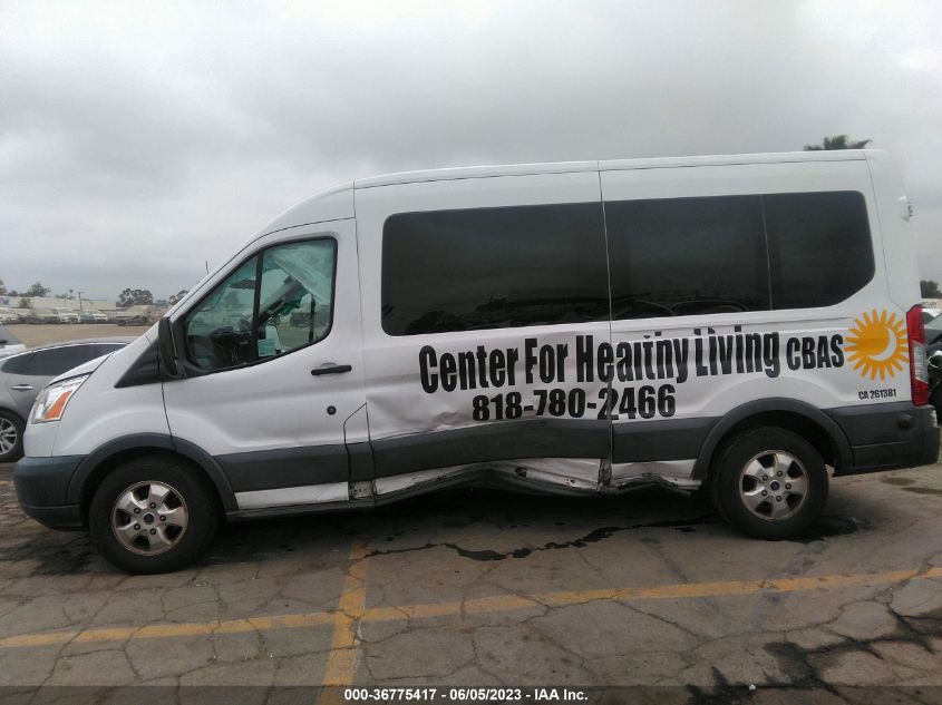 2017 FORD TRANSIT WAGON XL/XLT - 1FBAX2CM5HKA84363