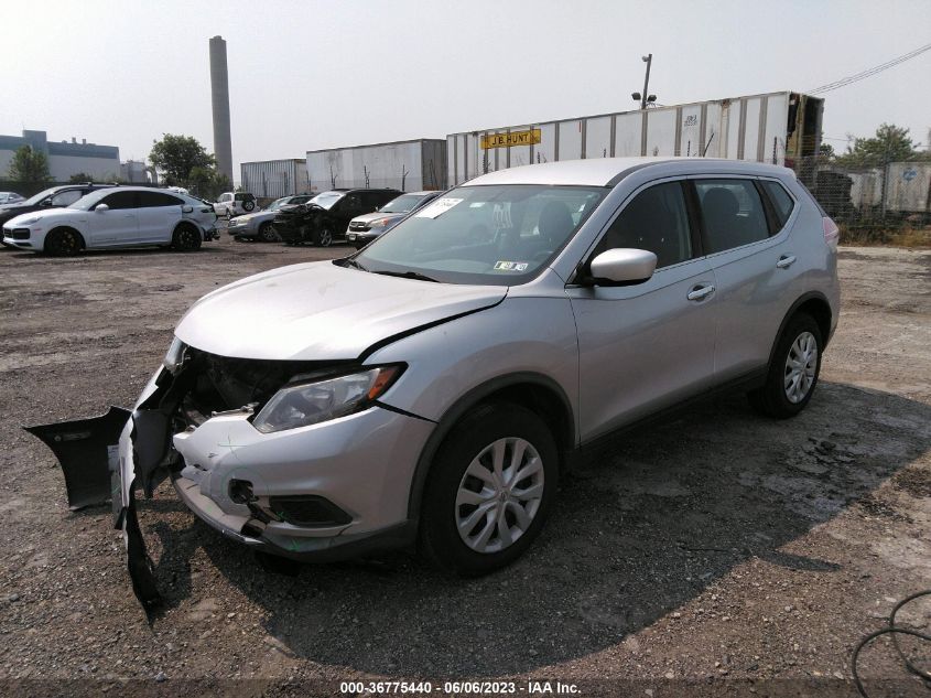 2016 NISSAN ROGUE S/SL/SV - KNMAT2MV6GP684275
