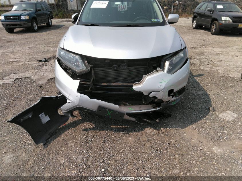 2016 NISSAN ROGUE S/SL/SV - KNMAT2MV6GP684275
