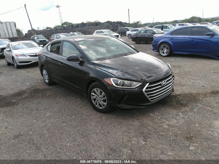 2017 HYUNDAI ELANTRA SE - KMHD74LF5HU090279