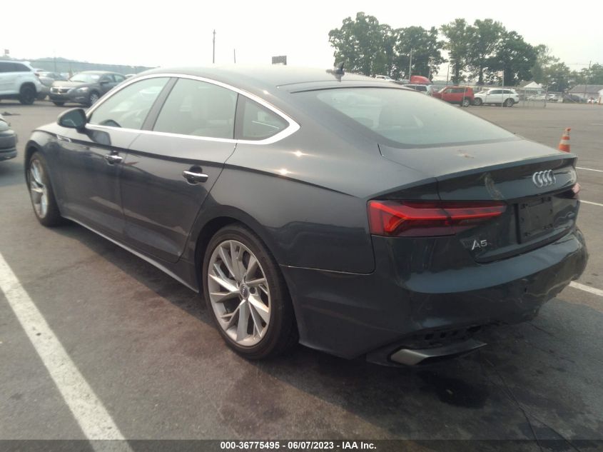 2020 AUDI A5 SPORTBACK PREMIUM PLUS - WAUCNCF52LA020670