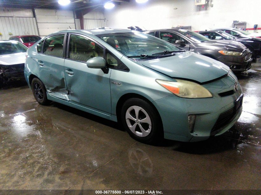 2014 TOYOTA PRIUS FOUR/FIVE/THREE/ONE/TWO - JTDKN3DUXE1741525