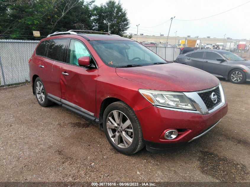 2014 NISSAN PATHFINDER PLATINUM - 5N1AR2MN0EC680379