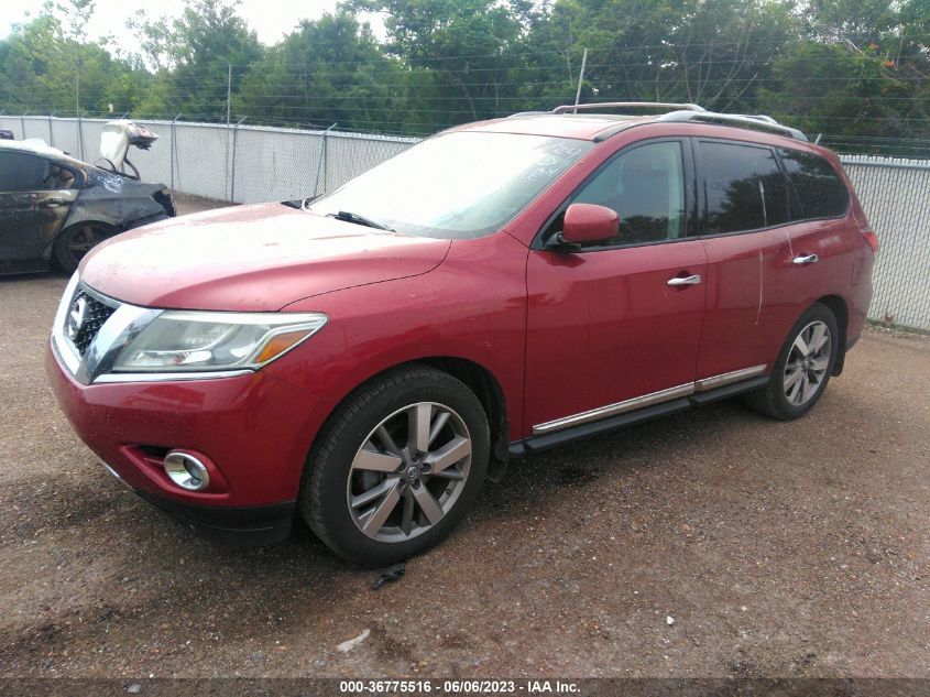 2014 NISSAN PATHFINDER PLATINUM - 5N1AR2MN0EC680379