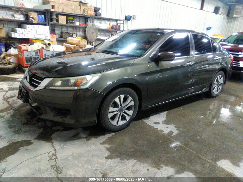 2014 HONDA ACCORD SEDAN LX - 1HGCR2F32EA132549