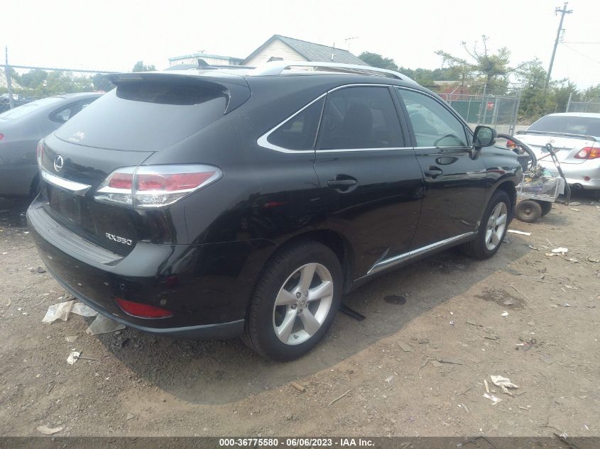 2013 LEXUS RX 350 - 2T2BK1BAXDC204939