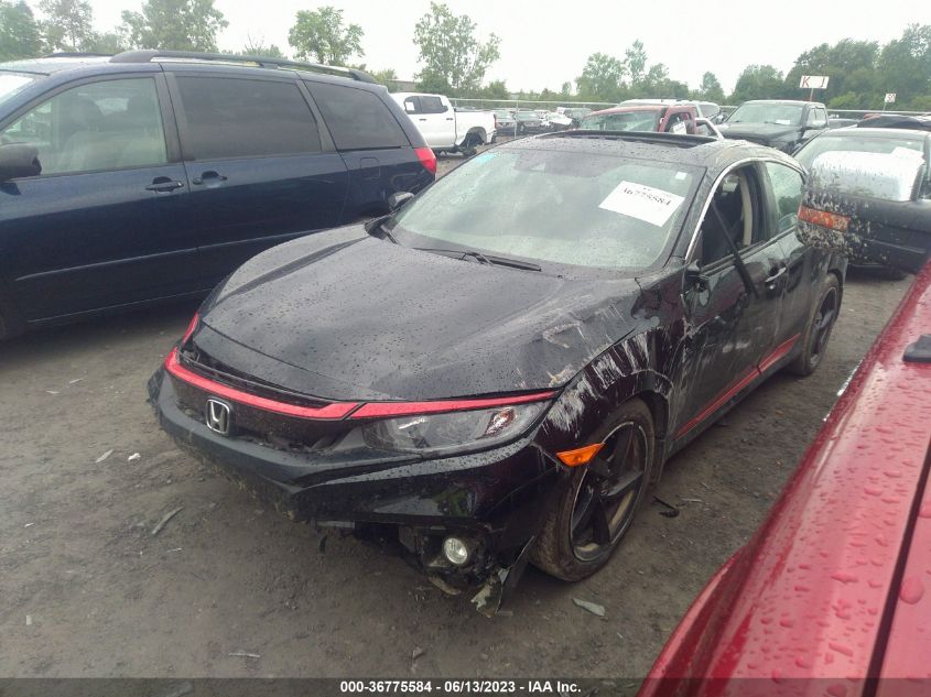 2019 HONDA CIVIC SEDAN EX - 19XFC1F31KE008014