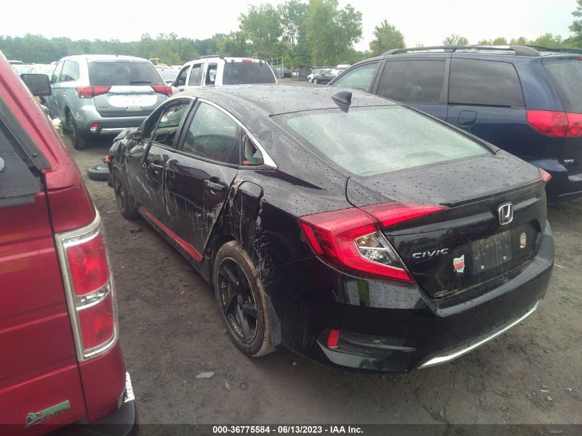2019 HONDA CIVIC SEDAN EX - 19XFC1F31KE008014
