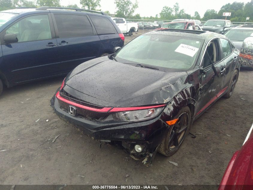 2019 HONDA CIVIC SEDAN EX - 19XFC1F31KE008014