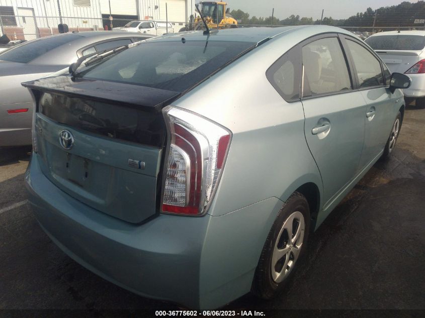 2014 TOYOTA PRIUS FOUR/FIVE/THREE/ONE/TWO - JTDKN3DU4E1794740