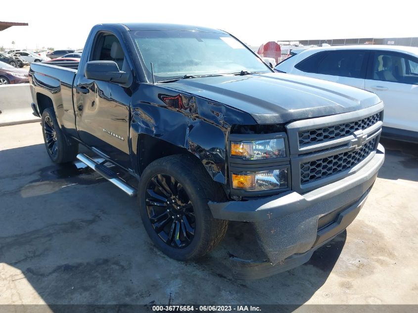 2014 CHEVROLET SILVERADO 1500 WORK TRUCK - 1GCNCPEH7EZ315210