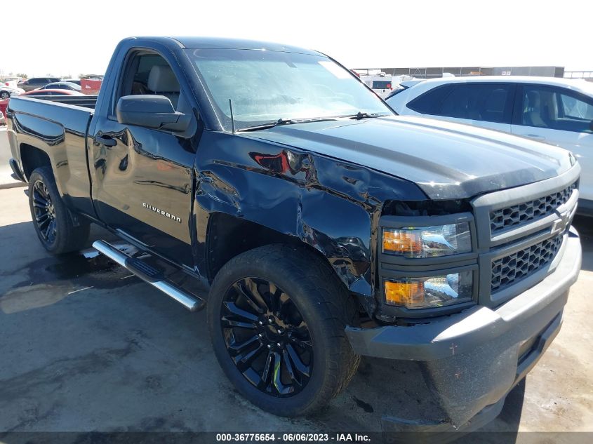 2014 CHEVROLET SILVERADO 1500 WORK TRUCK - 1GCNCPEH7EZ315210