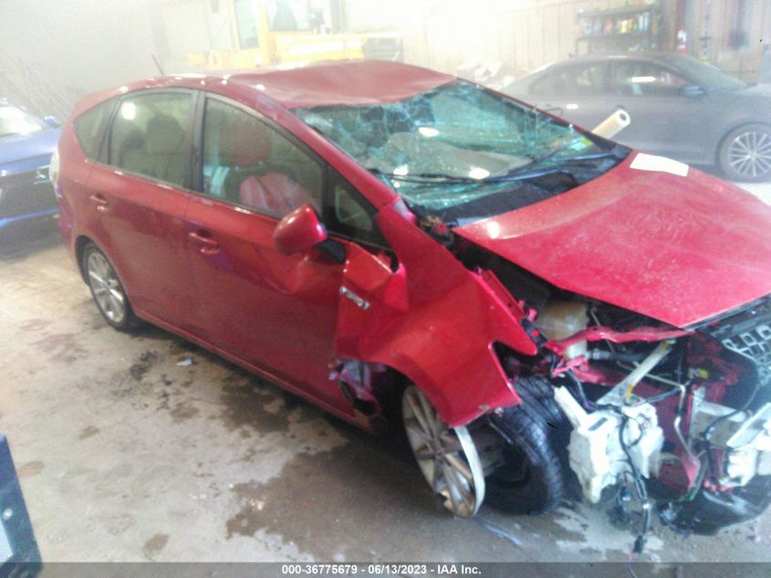 2013 TOYOTA PRIUS V TWO/THREE/FIVE - JTDZN3EU6D3262793