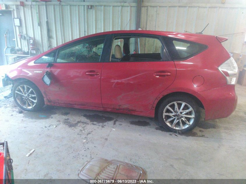 2013 TOYOTA PRIUS V TWO/THREE/FIVE - JTDZN3EU6D3262793