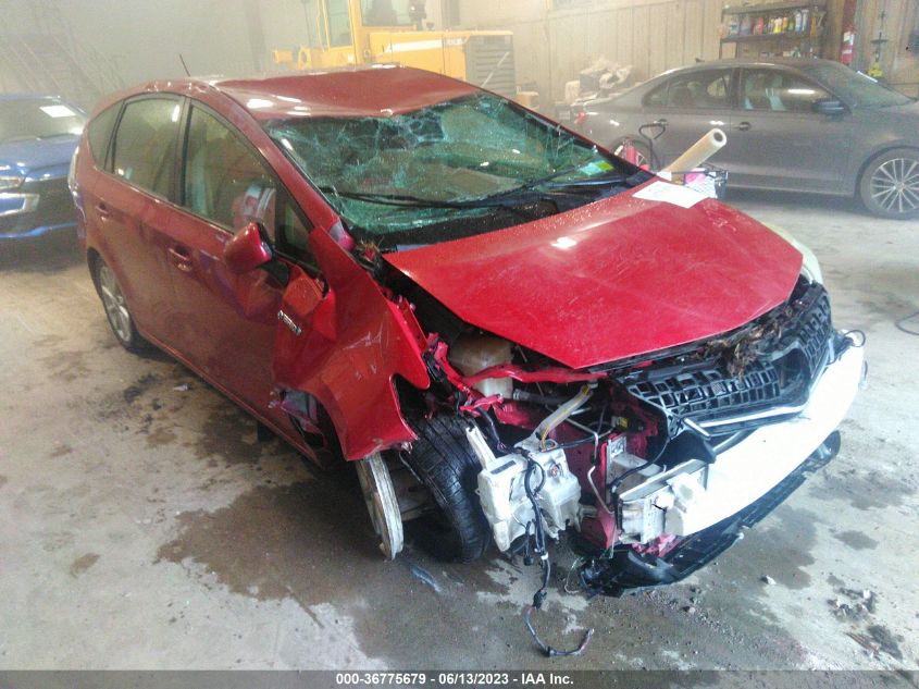 2013 TOYOTA PRIUS V TWO/THREE/FIVE - JTDZN3EU6D3262793
