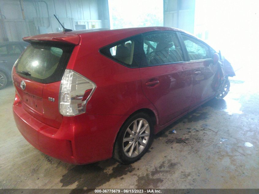 2013 TOYOTA PRIUS V TWO/THREE/FIVE - JTDZN3EU6D3262793