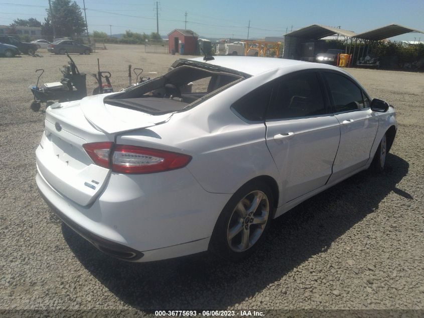 2016 FORD FUSION SE - 3FA6P0T9XGR203350