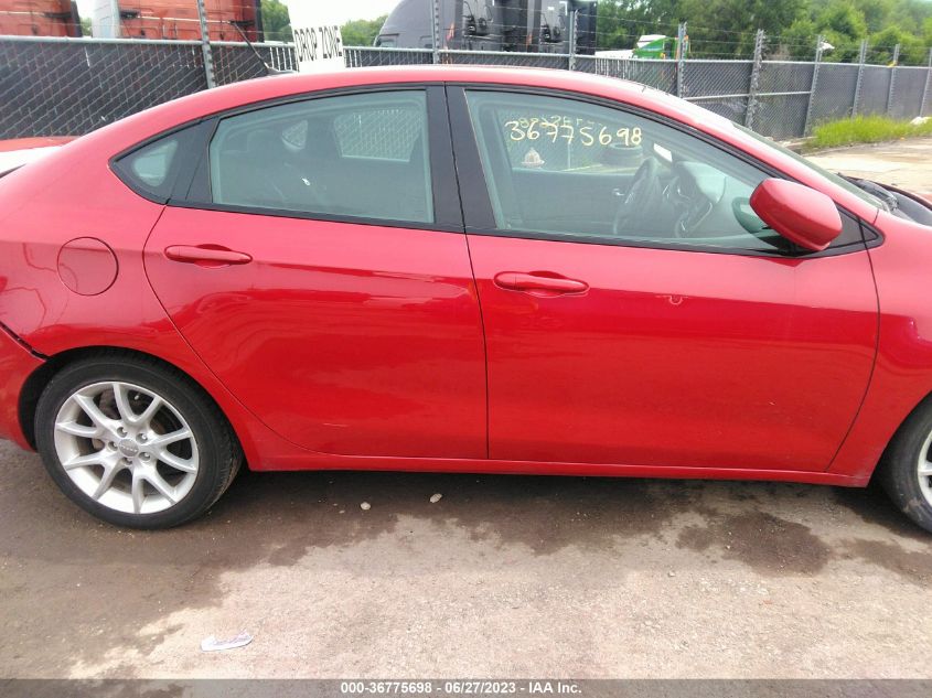 2013 DODGE DART SXT - 1C3CDFBA2DD309756