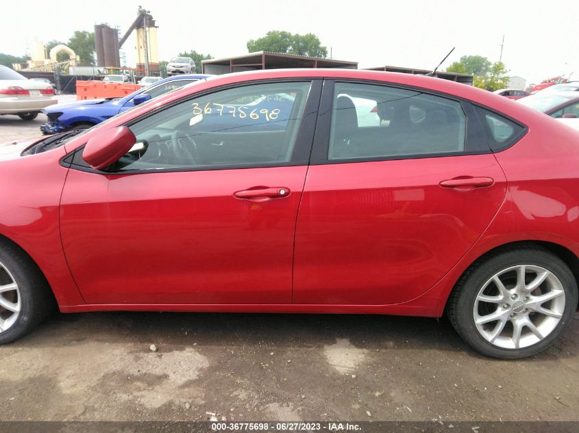 2013 DODGE DART SXT - 1C3CDFBA2DD309756